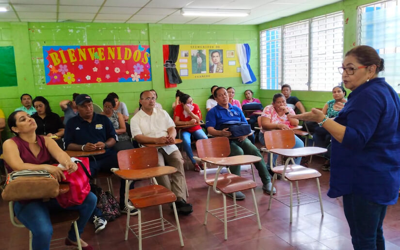 mined-capacitacion-coronavirus-nicaragua